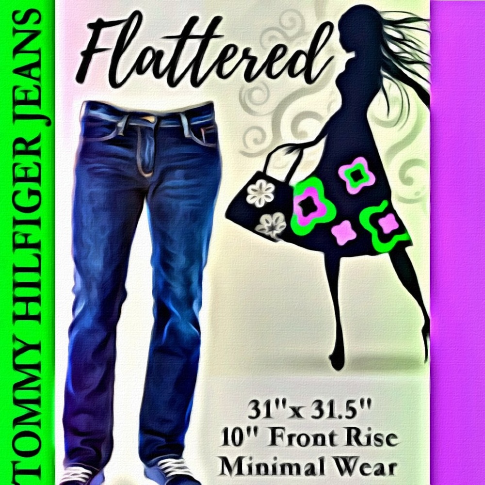 Tommy Hilfiger Jeans Denim Blue Mens 31 x 31.5 EUC